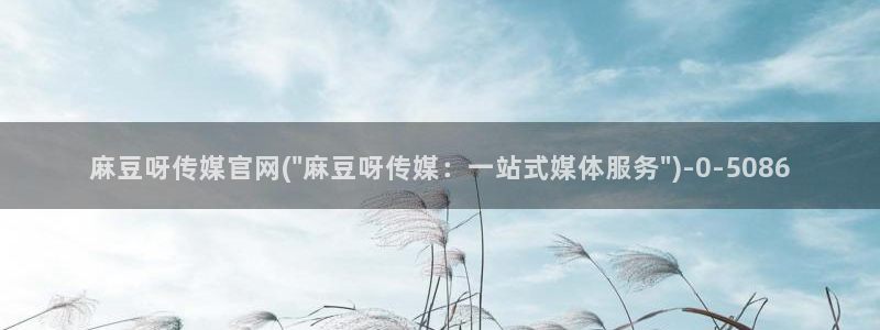 麻豆视频 热门导航